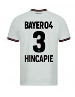 Bayer Leverkusen Piero Hincapie #3 Venkovní Dres 2023-24 Krátký Rukáv